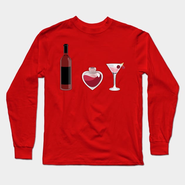 How to make love Long Sleeve T-Shirt by Heehoo26